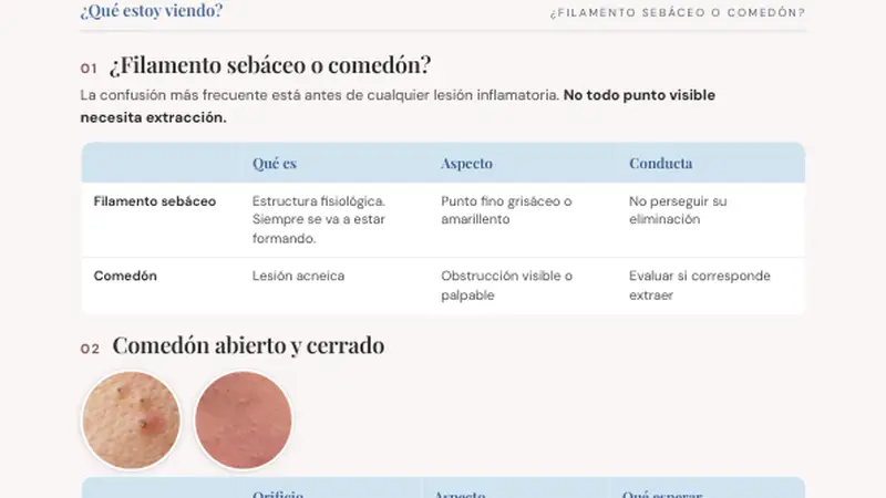 Guía de lesiones: qué se extrae y qué se deriva